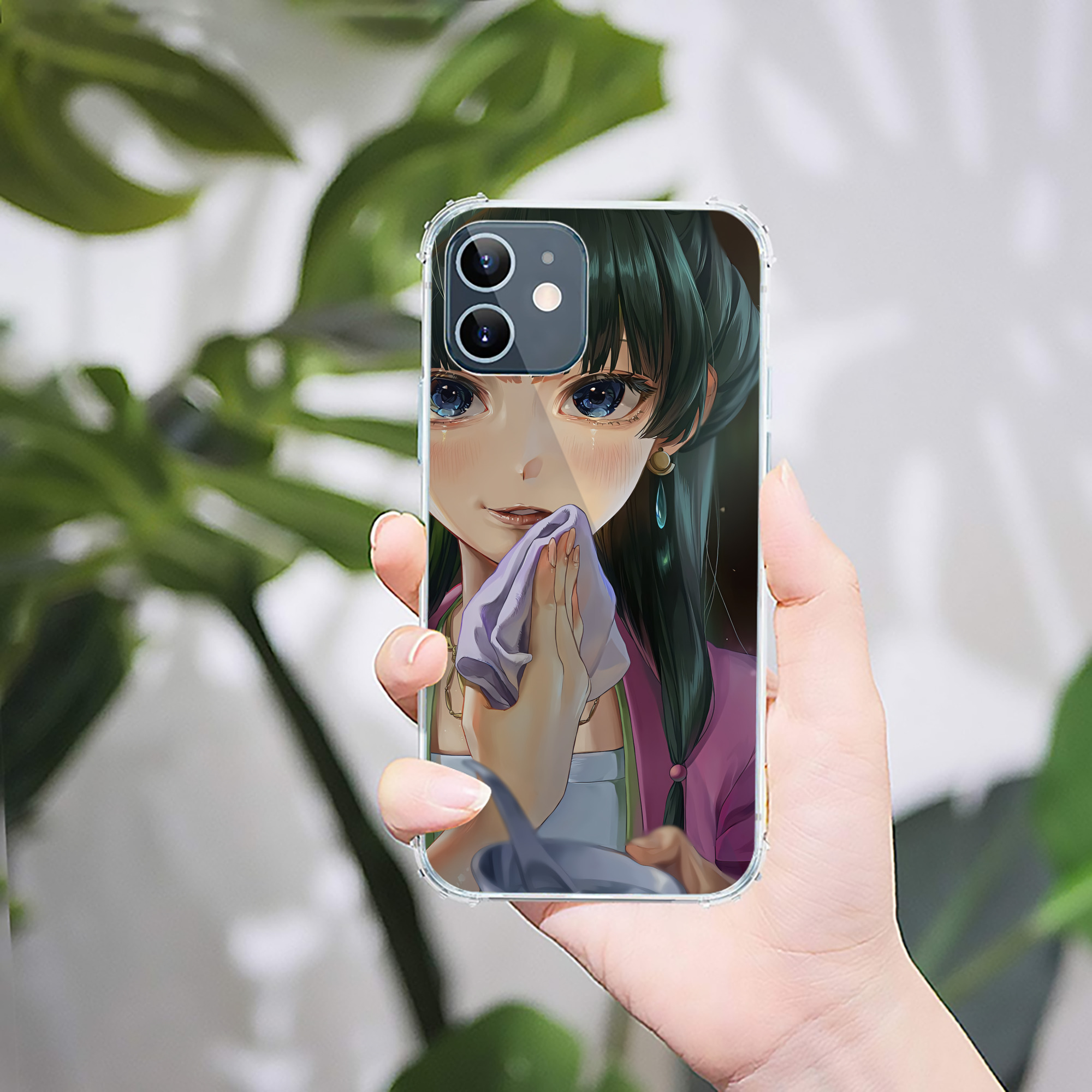 （画像用） 薬屋のひとりごと The Apothecary Diaries 【iPhone 12シリーズ対応】透明スマホケース（クリアソフトケース）